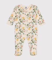 Pyjama imprimé fleurs en coton Bébé - Petit Bateau