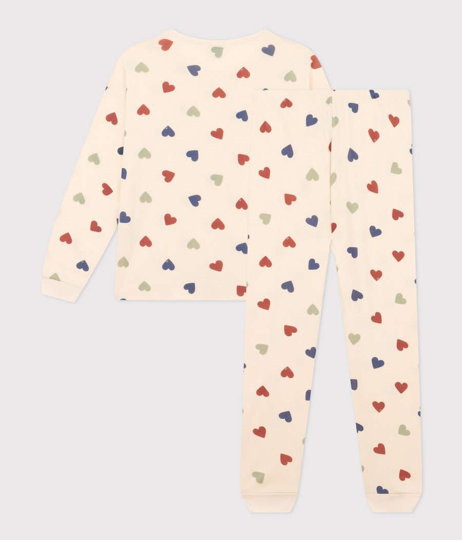 Dameshartpyjama van katoen - Petit Bateau