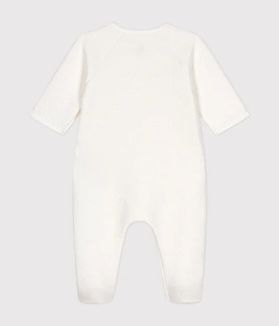 Pyjama van badstof voor baby's | Zout - Petit Bateau