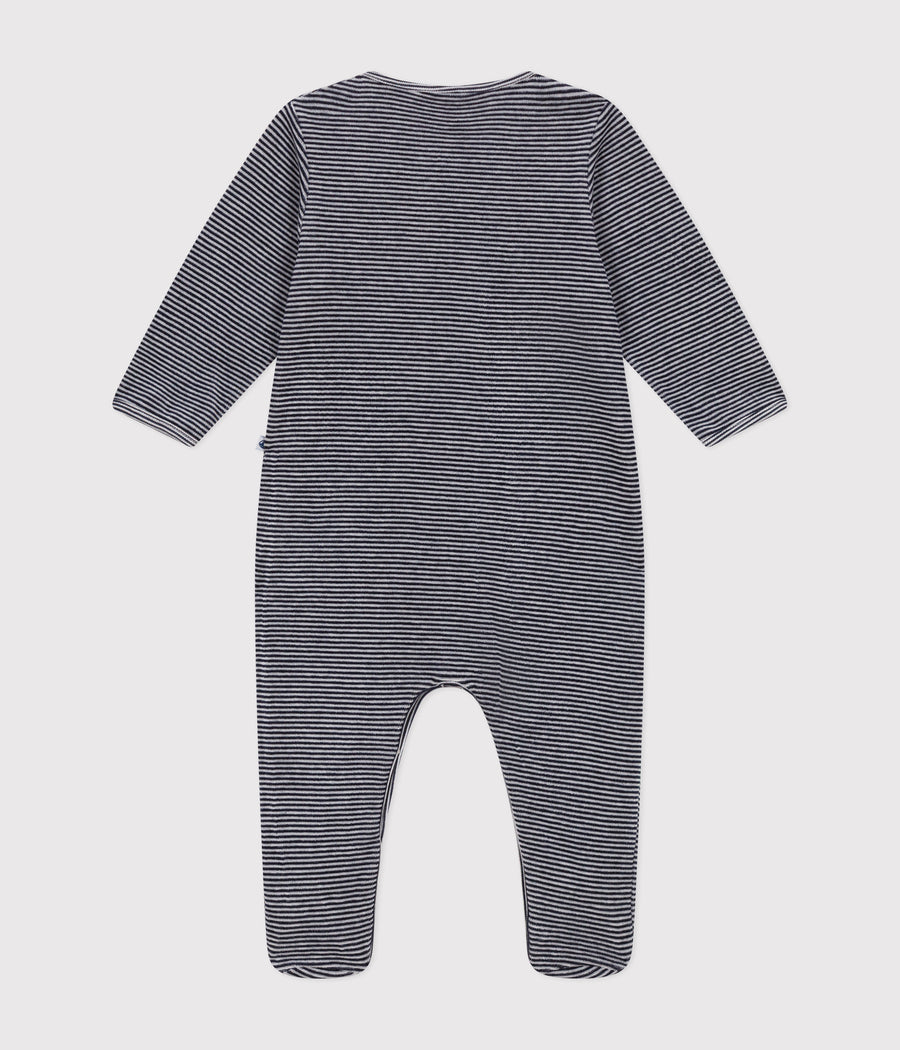 Pyjama van badstof voor baby's | Zout - Petit Bateau