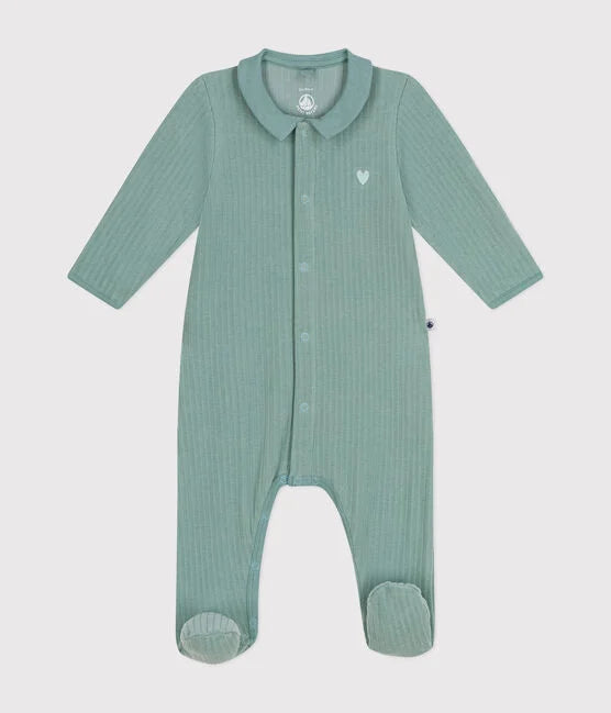 Terry terry baby sleepsuit | Saltworks - Small Boat