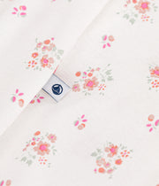 Pyjama imprimé fleurs en coton bébé - Petit Bateau