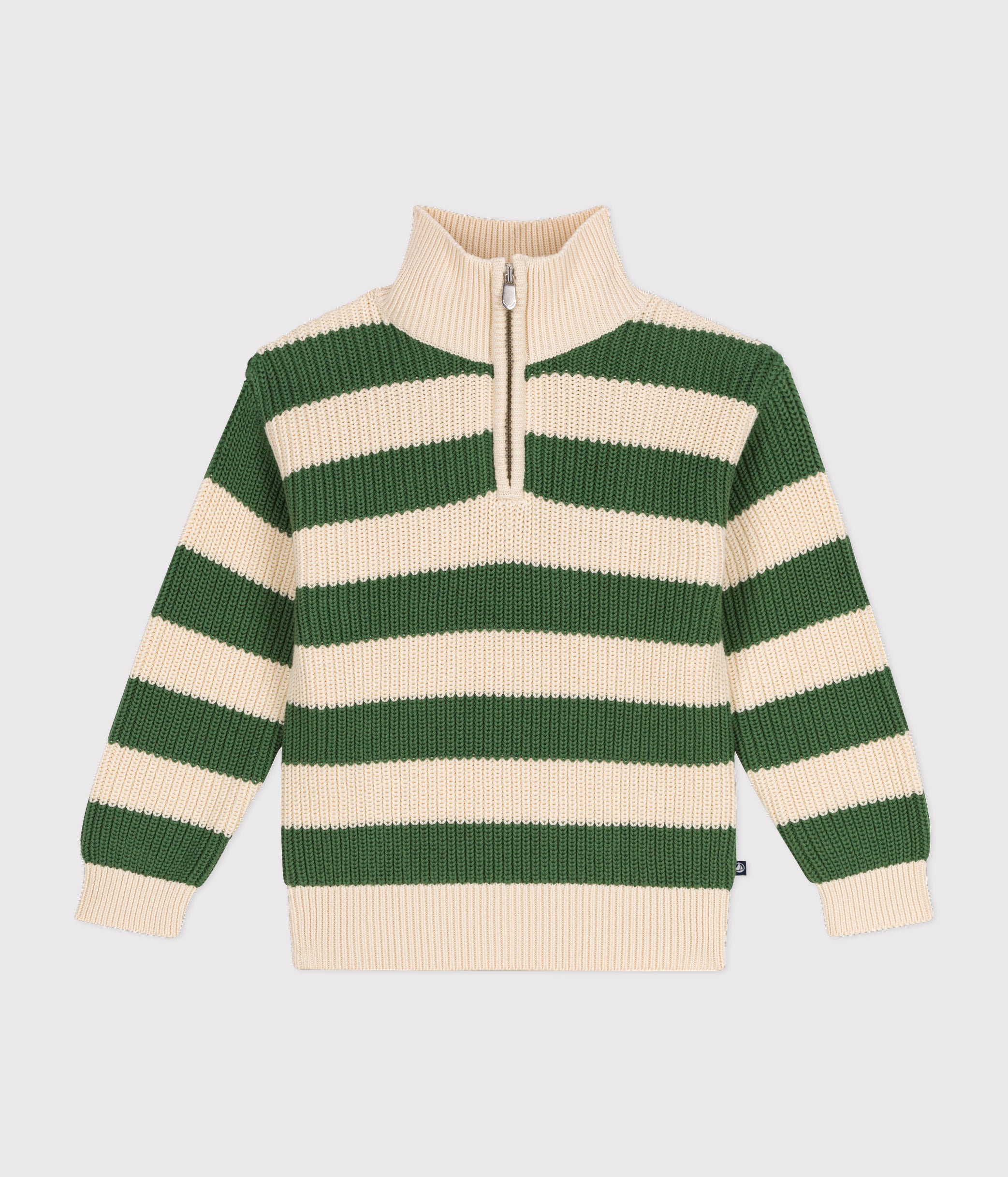 Pull col camionneur en coton enfant garçon - Petit Bateau