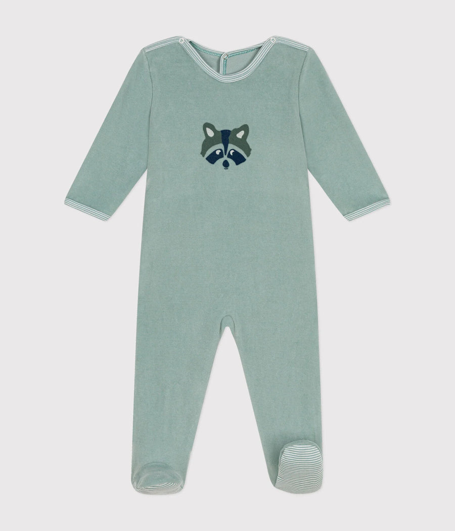 Terry terry baby sleepsuit | Saltworks - Small Boat