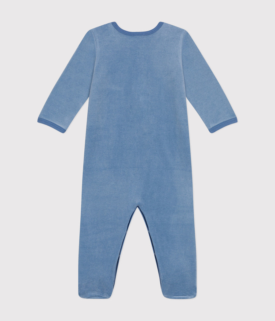 Terry terry baby sleepsuit | Saltworks - Small Boat