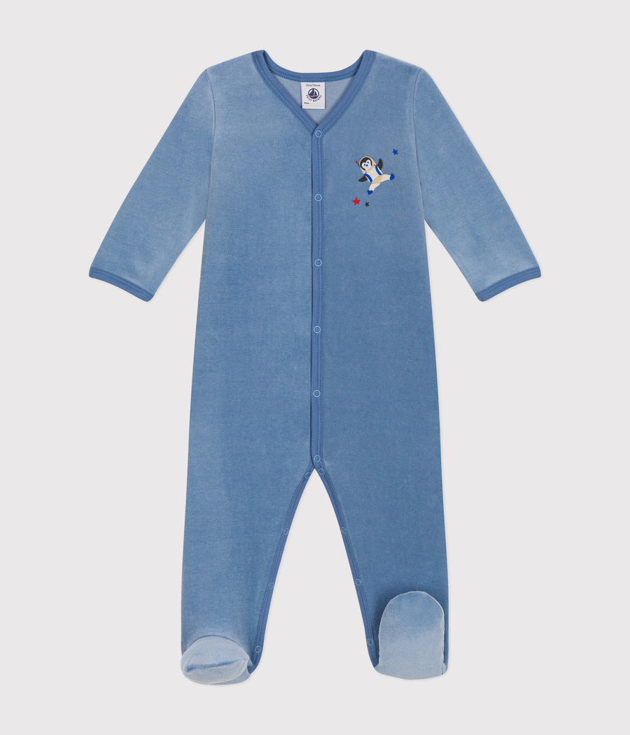 Terry terry baby sleepsuit | Saltworks - Small Boat