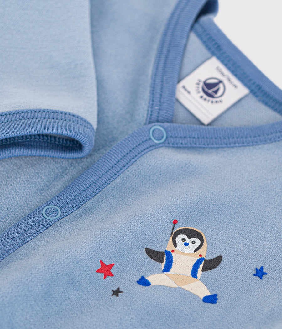 Terry terry baby sleepsuit | Saltworks - Small Boat