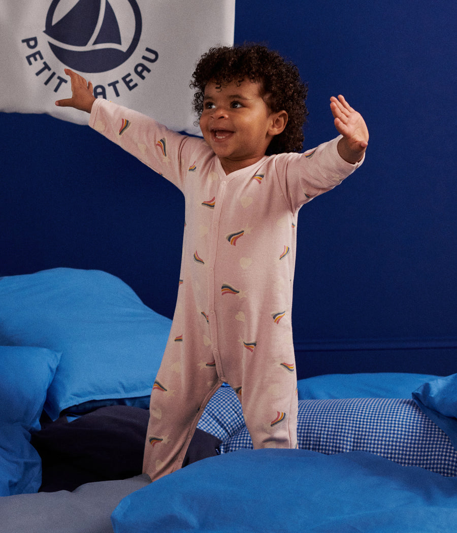 Pyjama van badstof voor baby's | Zout - Petit Bateau