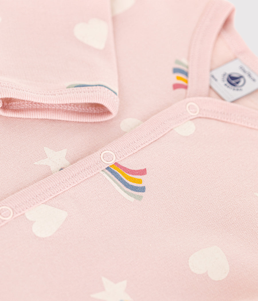 Pyjama van badstof voor baby's | Zout - Petit Bateau