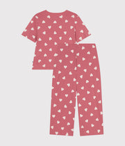 Women's Heart Pajamas in Cotton - Petit Bateau