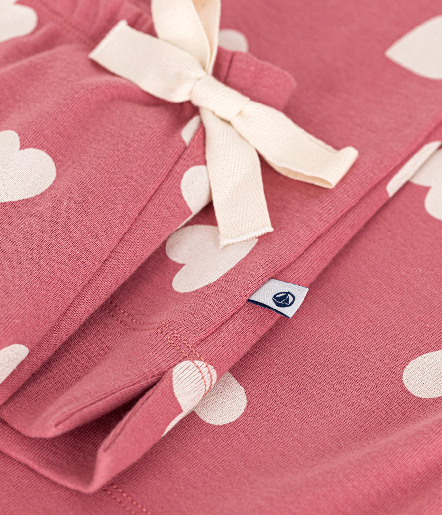 Women's Heart Pajamas in Cotton - Petit Bateau