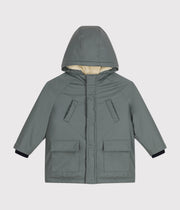 Iconic Raincoat for Children, Girls/Boys, Thuja Green - Petit Bateau