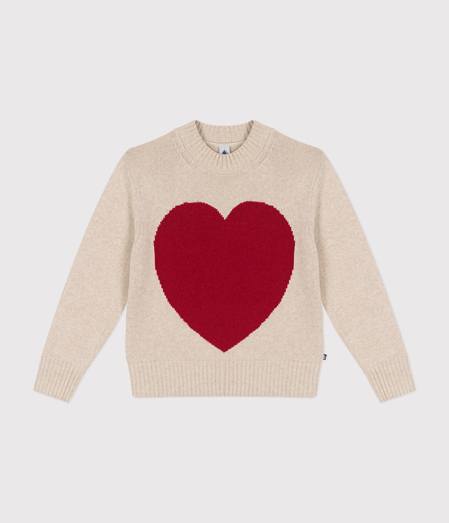 Women's Heart Pajamas in Cotton - Petit Bateau