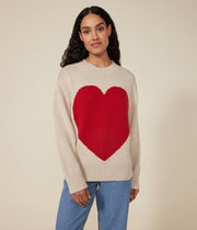 Women's Heart Pajamas in Cotton - Petit Bateau