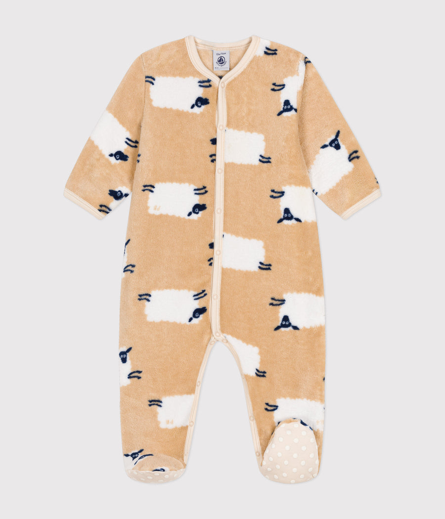 Terry terry baby sleepsuit | Saltworks - Small Boat