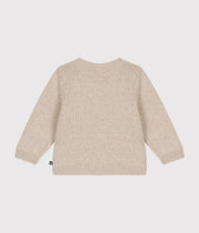 Pull en tricot Coeur Bébé - Petit Bateau