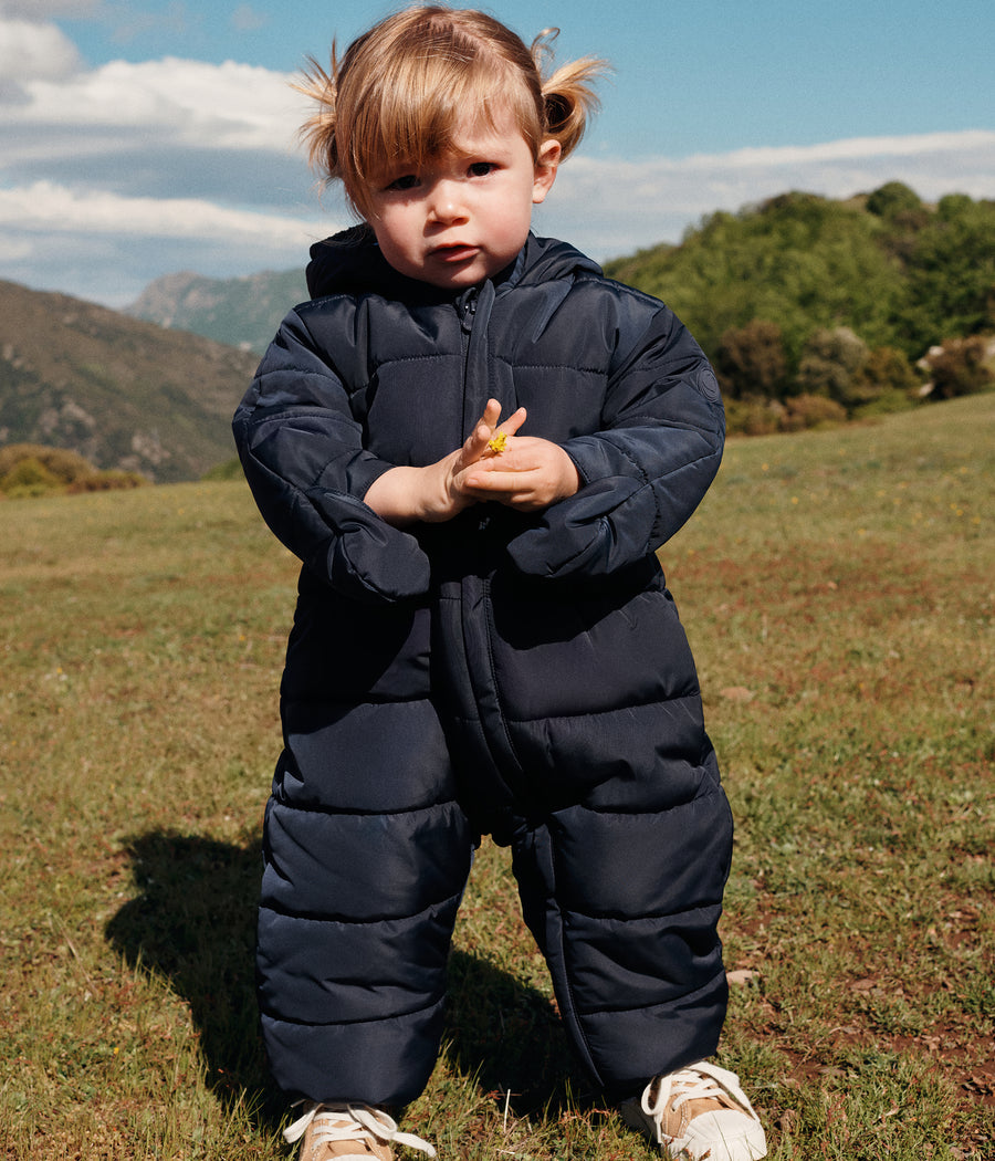 Combipilote bébé Bleu Smoking - Petit Bateau