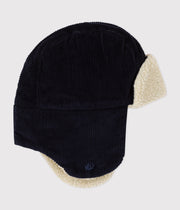 Children's Fleece Lined Knit Hat | Green Paul - Small Boat