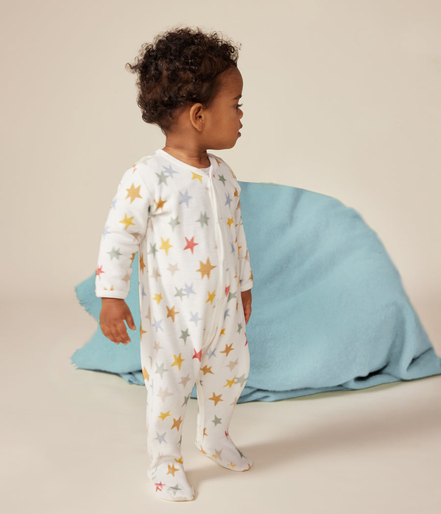 Pyjama van badstof voor baby's | Zout - Petit Bateau