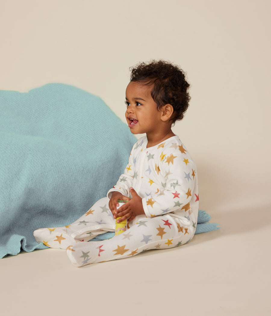 Pyjama van badstof voor baby's | Zout - Petit Bateau