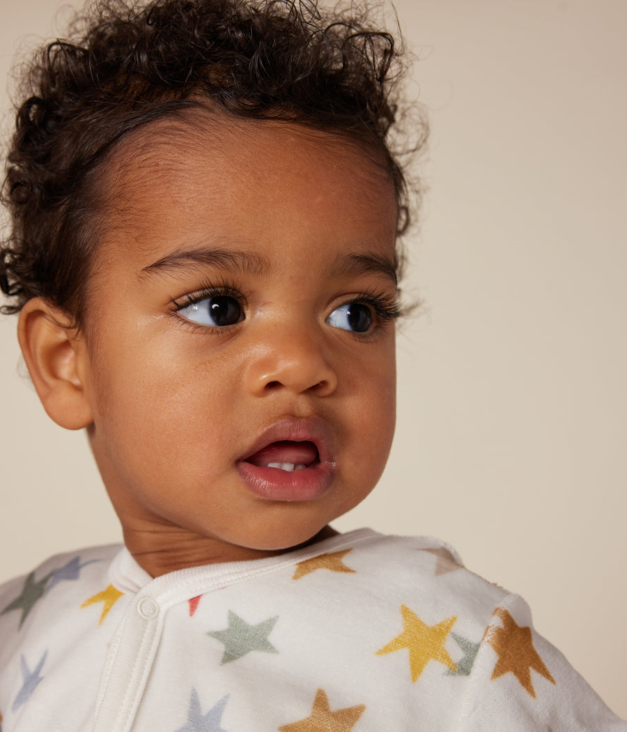 Pyjama van badstof voor baby's | Zout - Petit Bateau