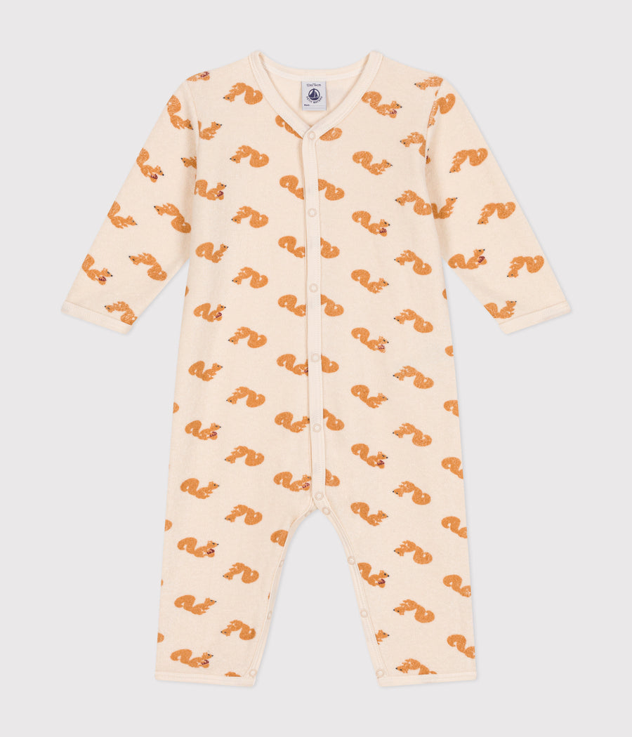 Pyjama van badstof voor baby's | Zout - Petit Bateau