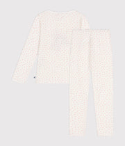 Pyjama en coton imprimé petits cœurs Enfant - Petit Bateau