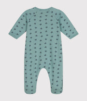 Pyjama imprimé raton laveur en molleton bébé - Petit Bateau