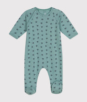 Pyjama imprimé raton laveur en molleton bébé - Petit Bateau