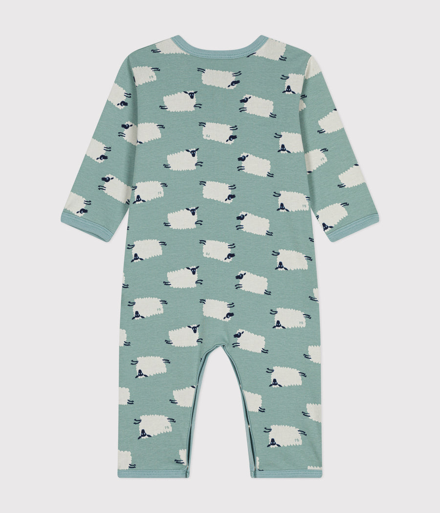 Pyjama van badstof voor baby's | Zout - Petit Bateau