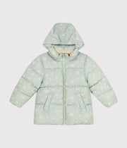 Down jacket with hood Children | Tuxedo - Petit Bateau