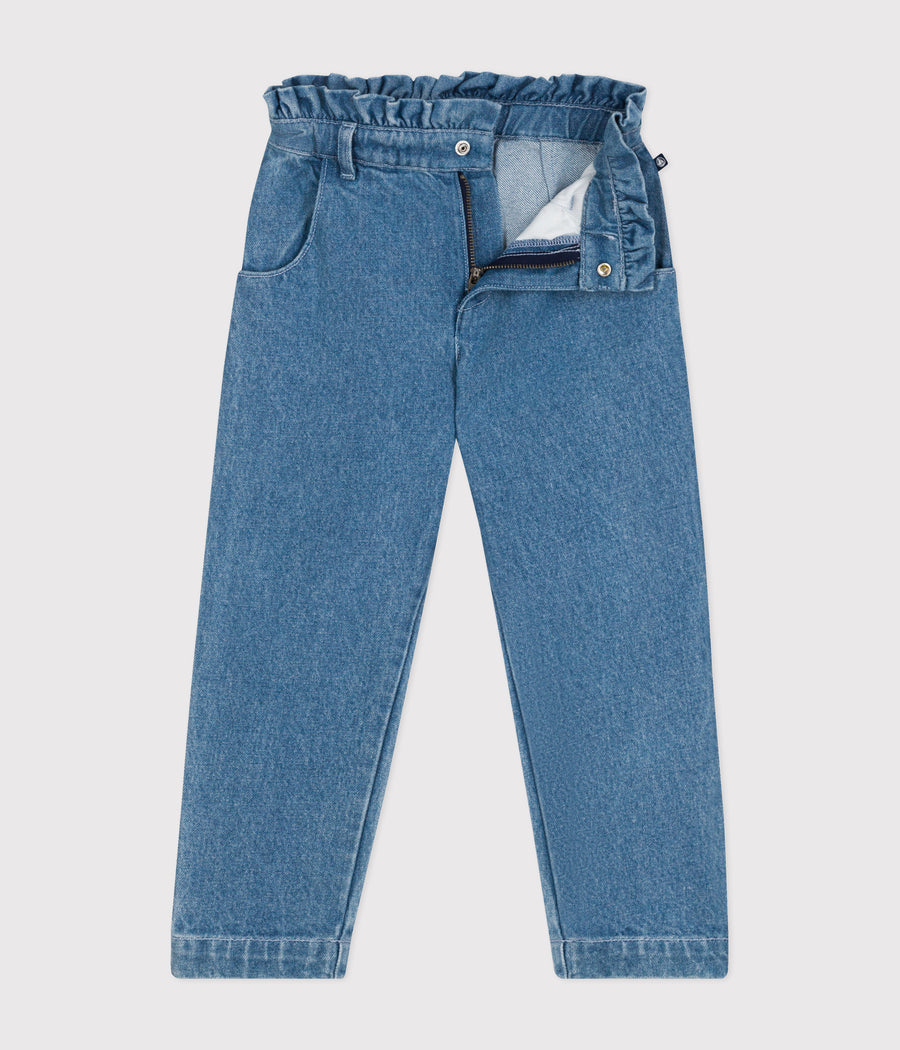 Children's straight denim pants - Petit Bateau