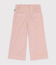 Pantalon en velours enfant fille Saline - Petit Bateau