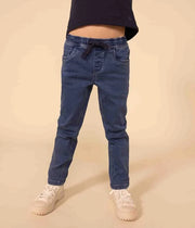 Raw denim pants for boys - Petit Bateau