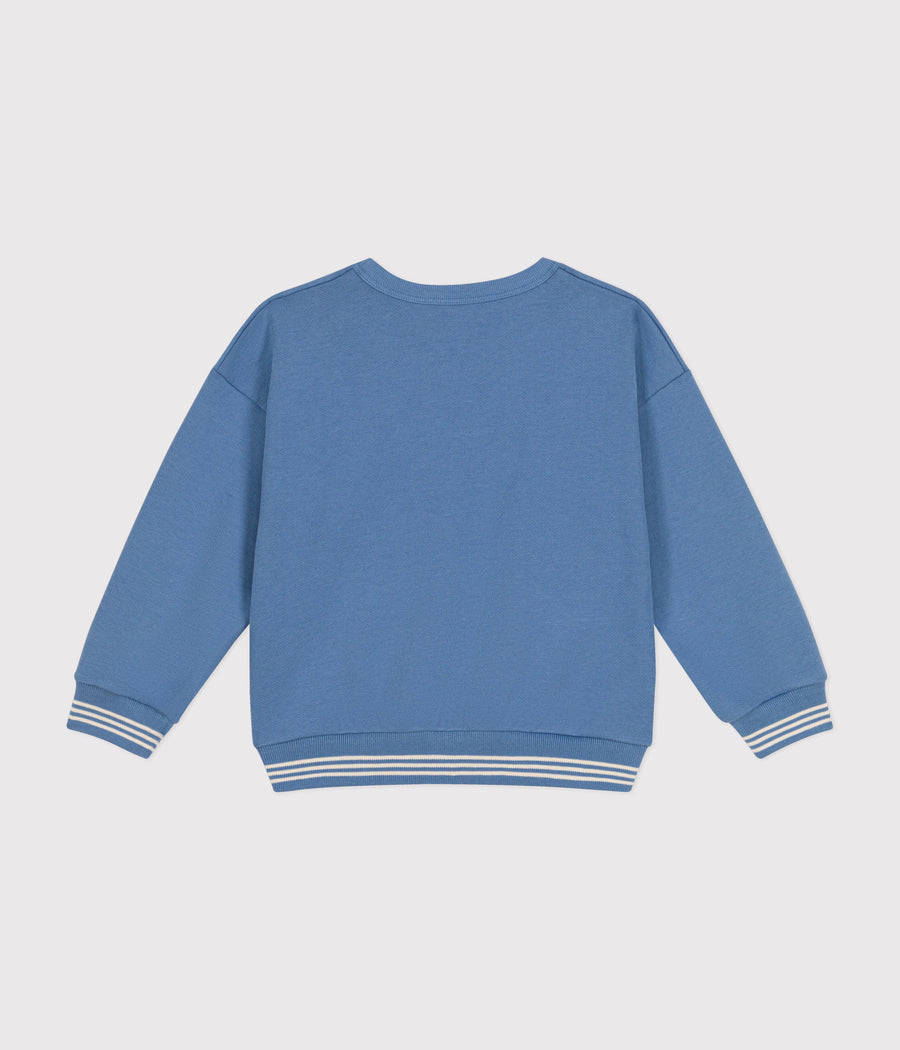 Gewatteerd buisvest voor meisjes | Smoking blauw - Petit Bateau