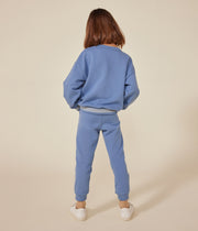 Gewatteerd buisvest voor meisjes | Smoking blauw - Petit Bateau