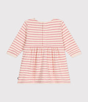 Avalanche/Roseline baby long sleeve tubular dress - Petit Bateau