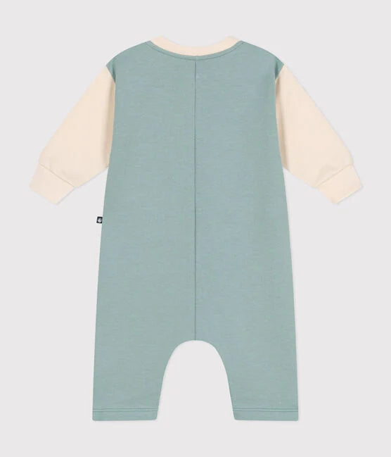 Baby Paul/Avalanche long fleece jumpsuit - Petit Bateau