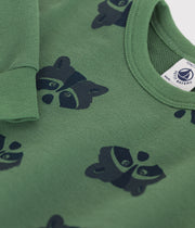 Baby Raccoon Fleece Sweatshirt - Petit Bateau