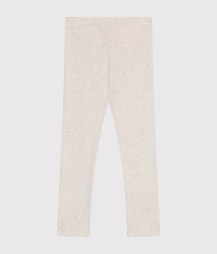 Montelimar mottled girl's leggings - Petit Bateau