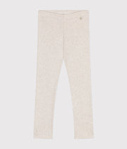 Montelimar mottled girl's leggings - Petit Bateau