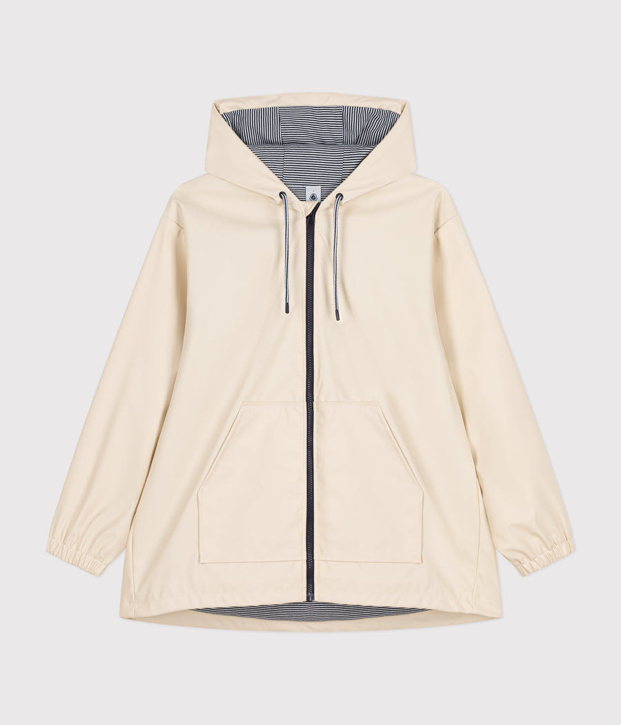 Avalanche women's hooded raincoat - Petit Bateau