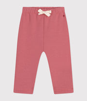 Baby fleece pants | Salt rose - Petit Bateau