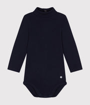 Body manches longues col roulé en coton bébé Smoking - Petit Bateau