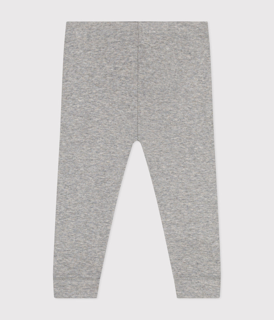 Legging en coton Bébé Gris - Petit Bateau