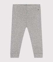 Legging en coton Bébé Gris - Petit Bateau