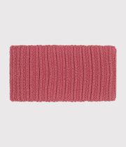 Gebreide snood met babyfleecevoering | Rose Saline - Kleine boot