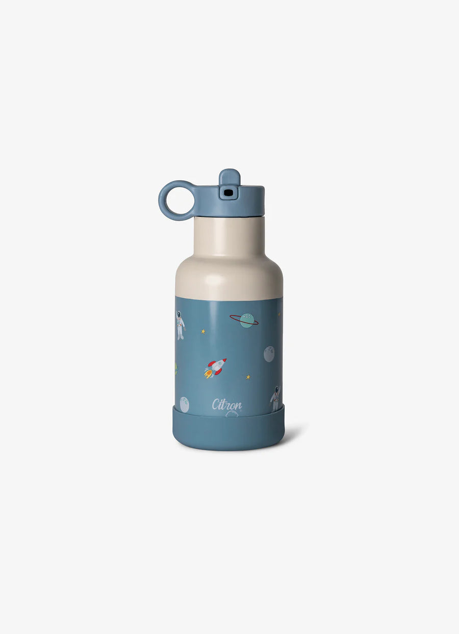 Water bottle 350ml Spaceship Dusty Blue - Lemon 