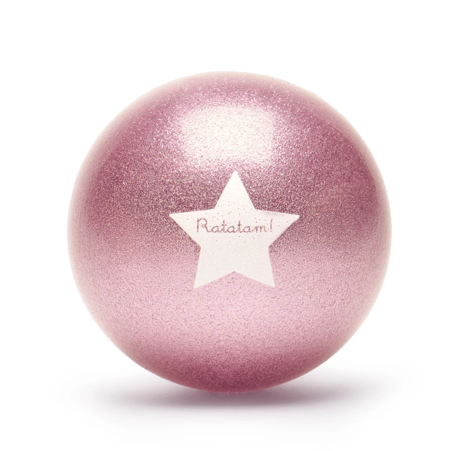 Pink glitter balloon 15cm - Ratatam