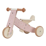 Roze houten driewieler - Little Dutch